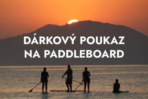 Dárkový poukaz - zapůjčení paddleboardu na 2 dny